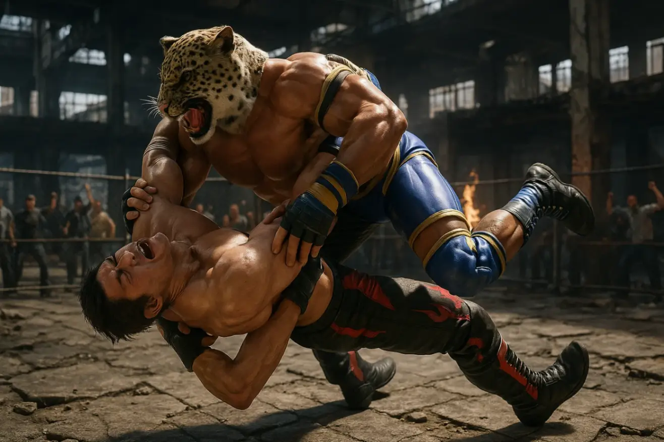 Основы игры за Кинга в Tekken 8