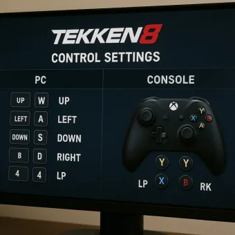 Настройка управления и клавиш в Tekken 8 на ПК и консолях
