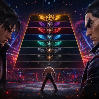 Как работает ранговая система в Tekken 8: все ранги, очки и путь к синему рангу